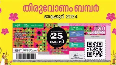 கேரளா லாட்டரி முடிவுகள்.